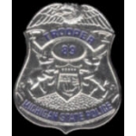 MICHIGAN STATE POLICE PIN MINI BADGE PIN